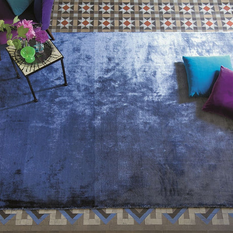 Eberson Cobalt Rug - Designers Guild