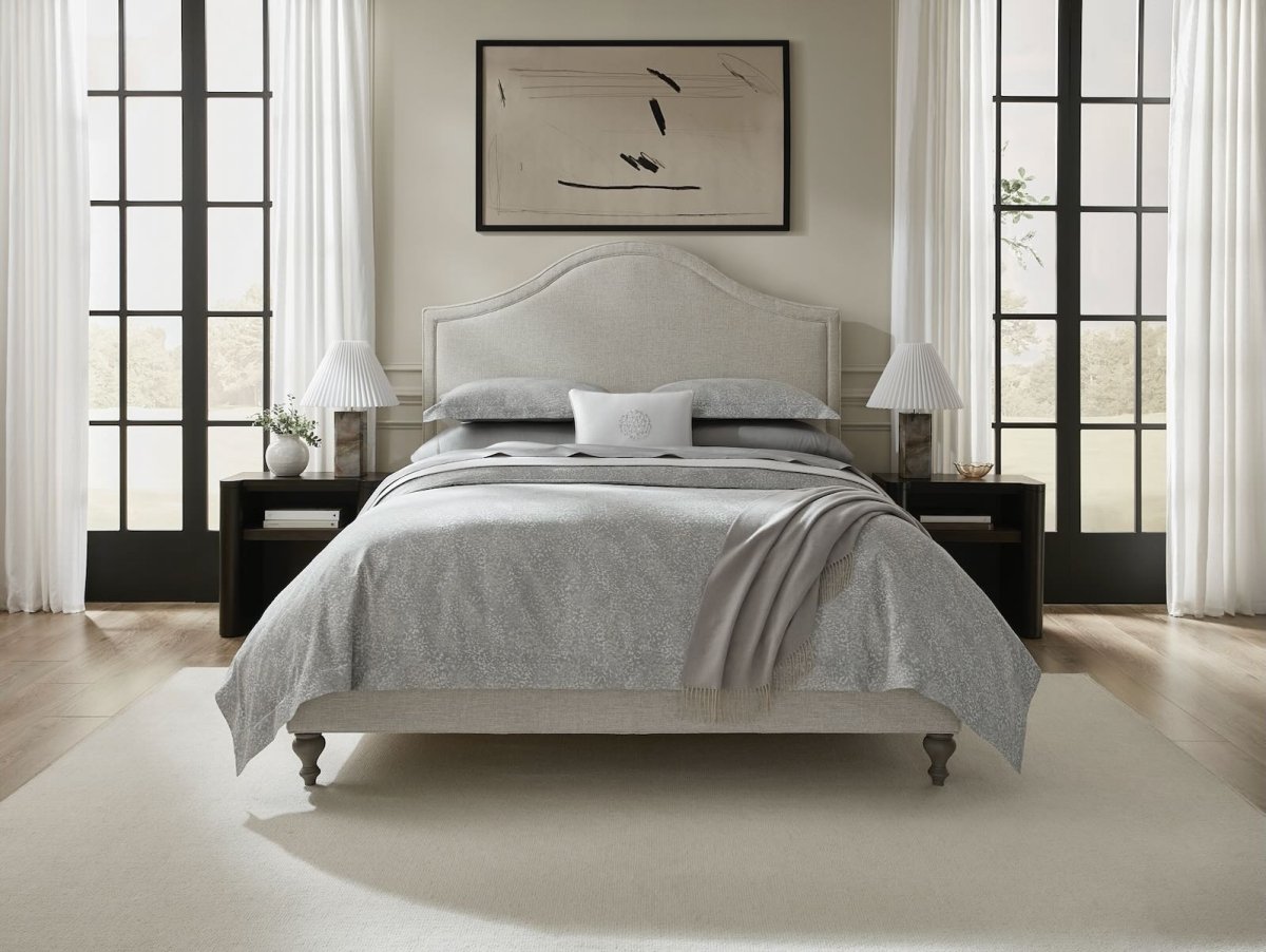 Bione Slate King Duvet Cover 106X92 | Sferra at Fig Linens and Home