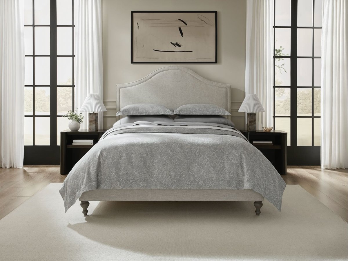 Bione Slate Continental Sham 26X26 | Sferra at Fig Linens and Home