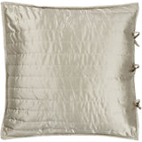 Tiber Chalk and Linen - Euro Sham Front - Designers Guild