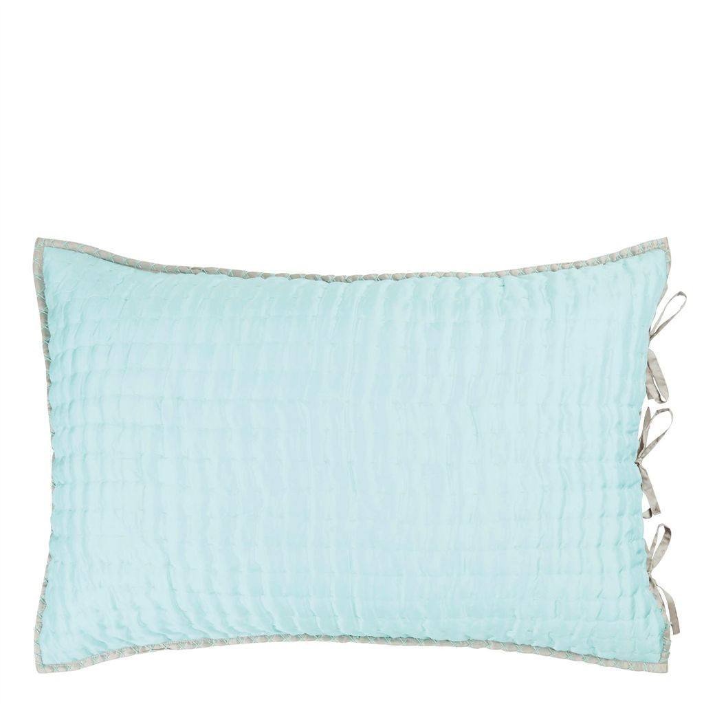 Designers Guild Chenevard Pebble & Duck Egg Quilt & Shams