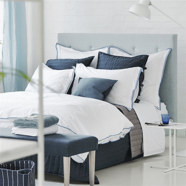 Designers Guild Astor Indigo - Duvets and Shams and Sheets | Fig Linens