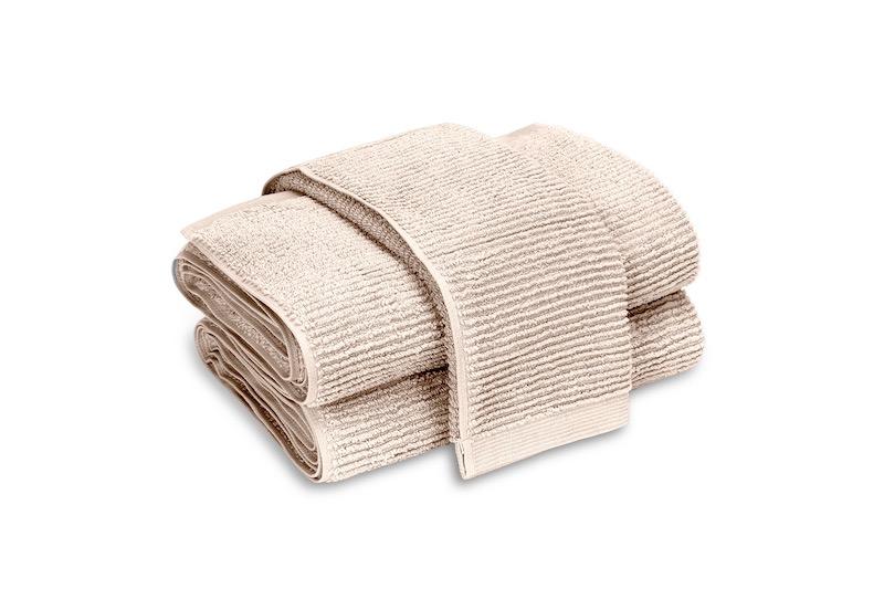 Matouk Aman Bath Towels in Nude | Fig Linens