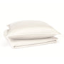 Linea Ivory Coverlet Set by Ann Gish