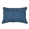 Azure Ribbon Knit Lumbar Pillow by Ann Gish - Fig Linens and Home