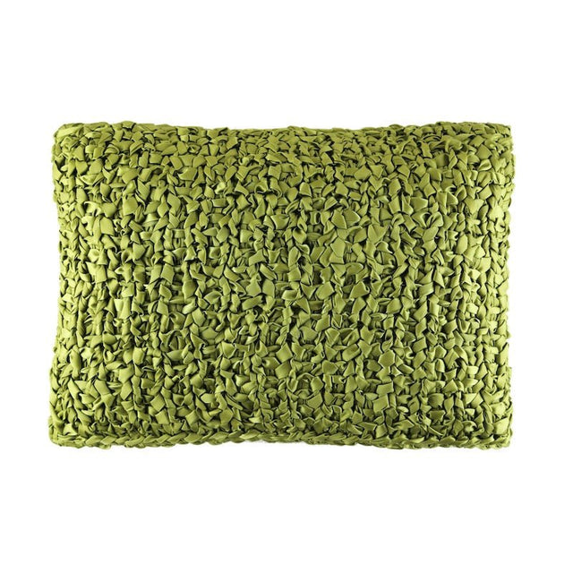 Moss Ribbon Knit Lumbar Pillows by Ann Gish - Fig Linens and Home