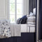 Legacy Linens - Ayrlies Indigo Bedding by Legacy Home made from Kravet Fabric