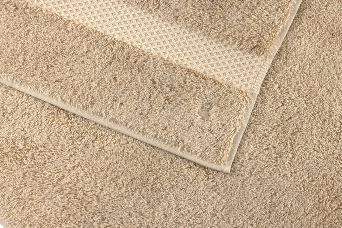 Detail of Terrycloth - Yves Delorme Etoile Dune Bath Towels at Fig Linens and Home