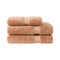 Towels - Yves Delorme Etoile Sienna Cotton Modal - Organic Bath Towels Stack