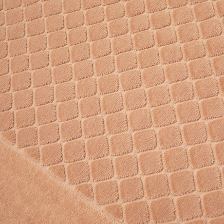 Detail of Bath Mat - Etoile Sienna Organic Tub Mat by Yves Delorme