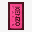 Front K Label Bordeaux Beach Towel by Kenzo Paris | Yves Delorme at Fig Linens and Home