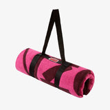 Belt K Label Bordeaux Beach Towel by Kenzo Paris | Yves Delorme at Fig Linens and Home