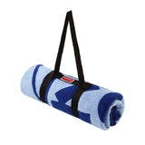 Belt K Label Outremer Beach Towel by Kenzo Paris - Yves Delorme at Fig Linens and Home