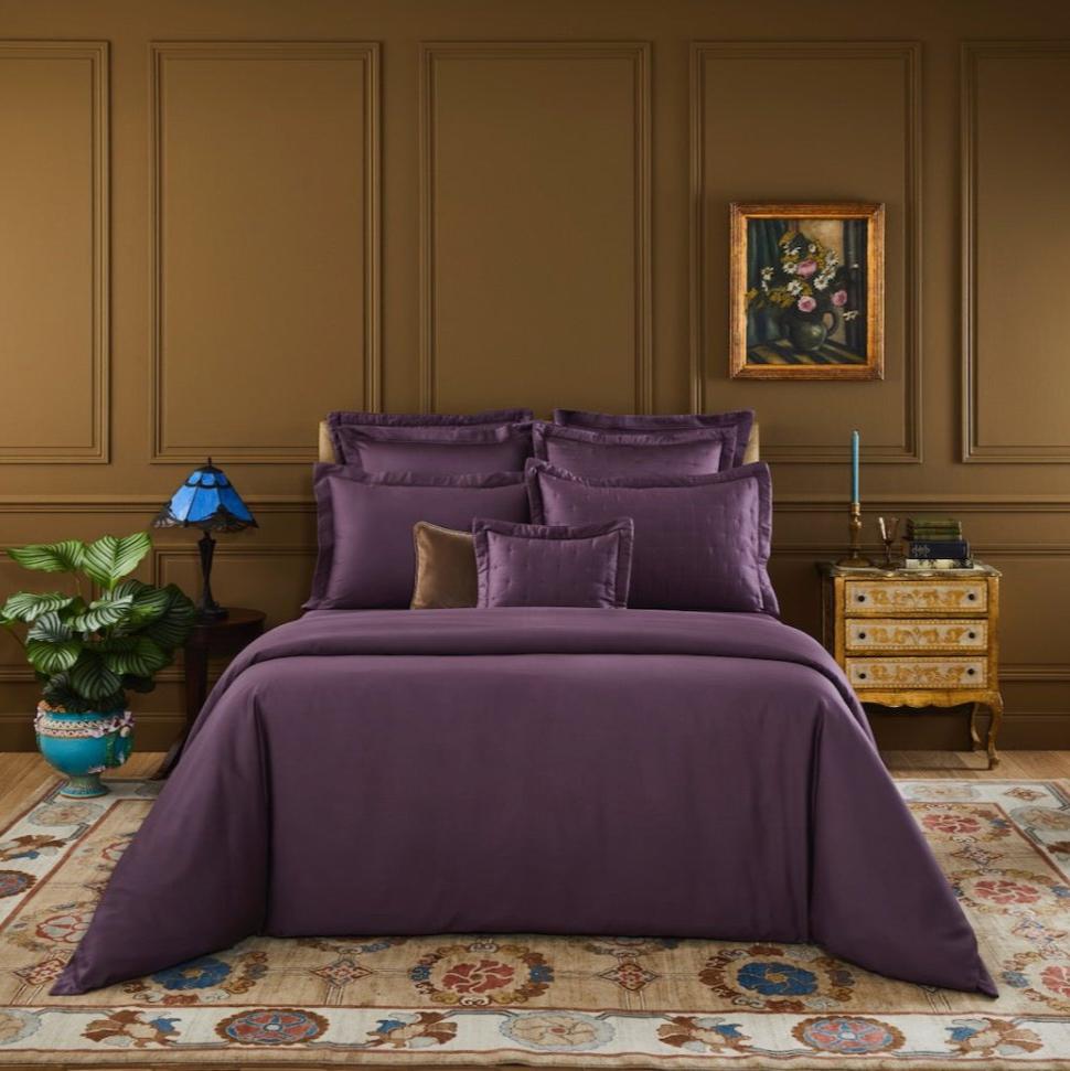 Bed Linens Triomphe Iris Yves  1 at Fig Linens and Home