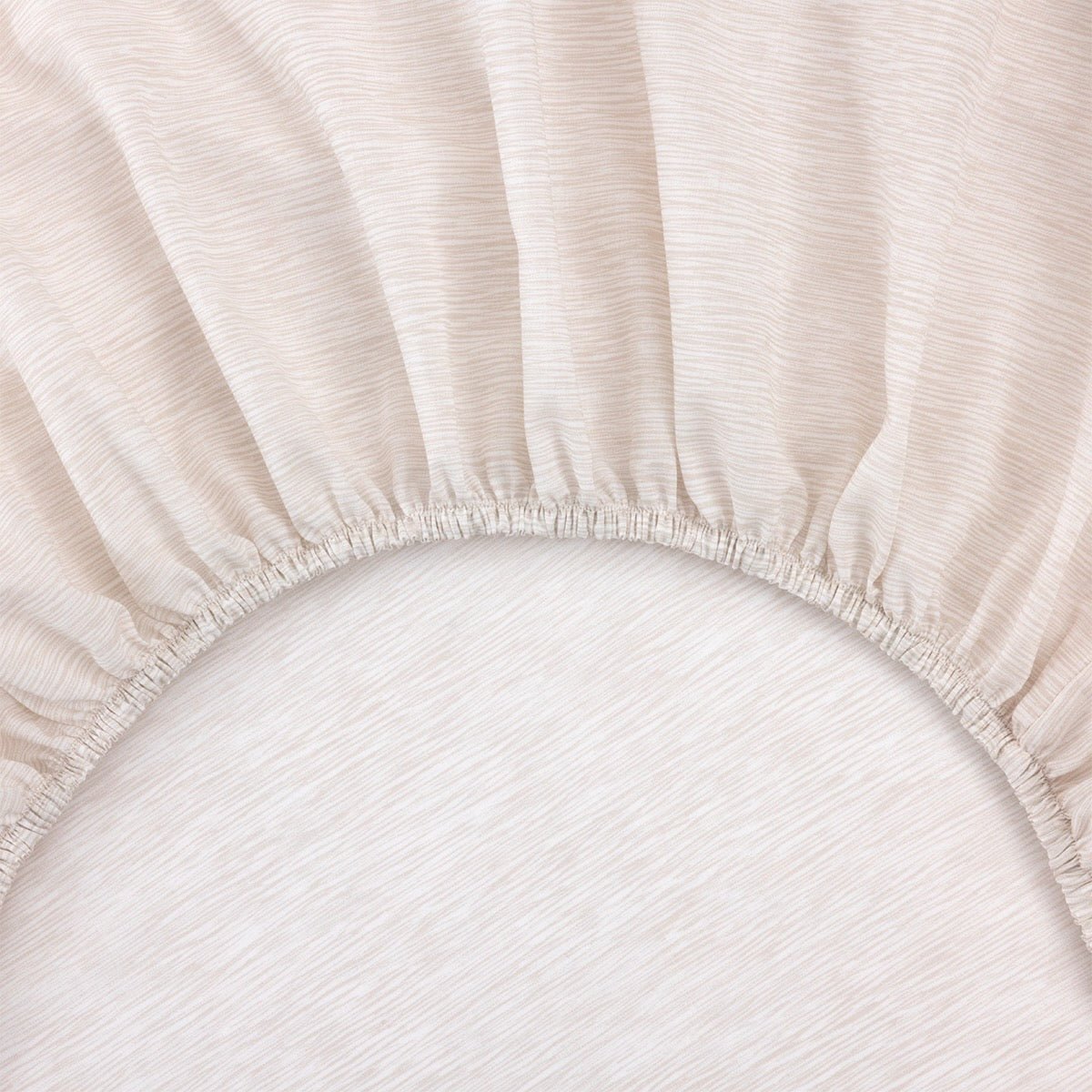 Fitted Sheet Elastic Detail - Yves Delorme Fresque Bedding Organic Cotton at Fig Linens and Home