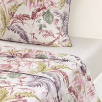 Thumbnail for Flat Sheet on Bed - Yves Delorme Fresque Bedding Organic Cotton at Fig Linens and Home