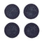 Palisade Coaster in Navy, Set of 4 in a Gift Bag by Kim Seybert at Fig Linens and Home