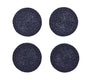 Palisade Coaster in Navy, Set of 4 in a Gift Bag by Kim Seybert at Fig Linens and Home