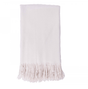 Cashmere Throw in White by Alashan