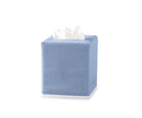 Matouk Tissue Cover - Chelsea Azure Blue Tissue Box Cover at Fig Linens and Home