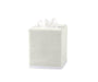 Matouk Tissue Cover - Chelsea Ivory Tissue Box Cover at Fig Linens and Home