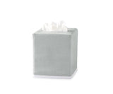 Matouk Tissue Cover - Chelsea Pool Tissue Box Cover at Fig Linens and Home