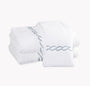 Matouk Classic Chain Silver Towels - Fig Linens