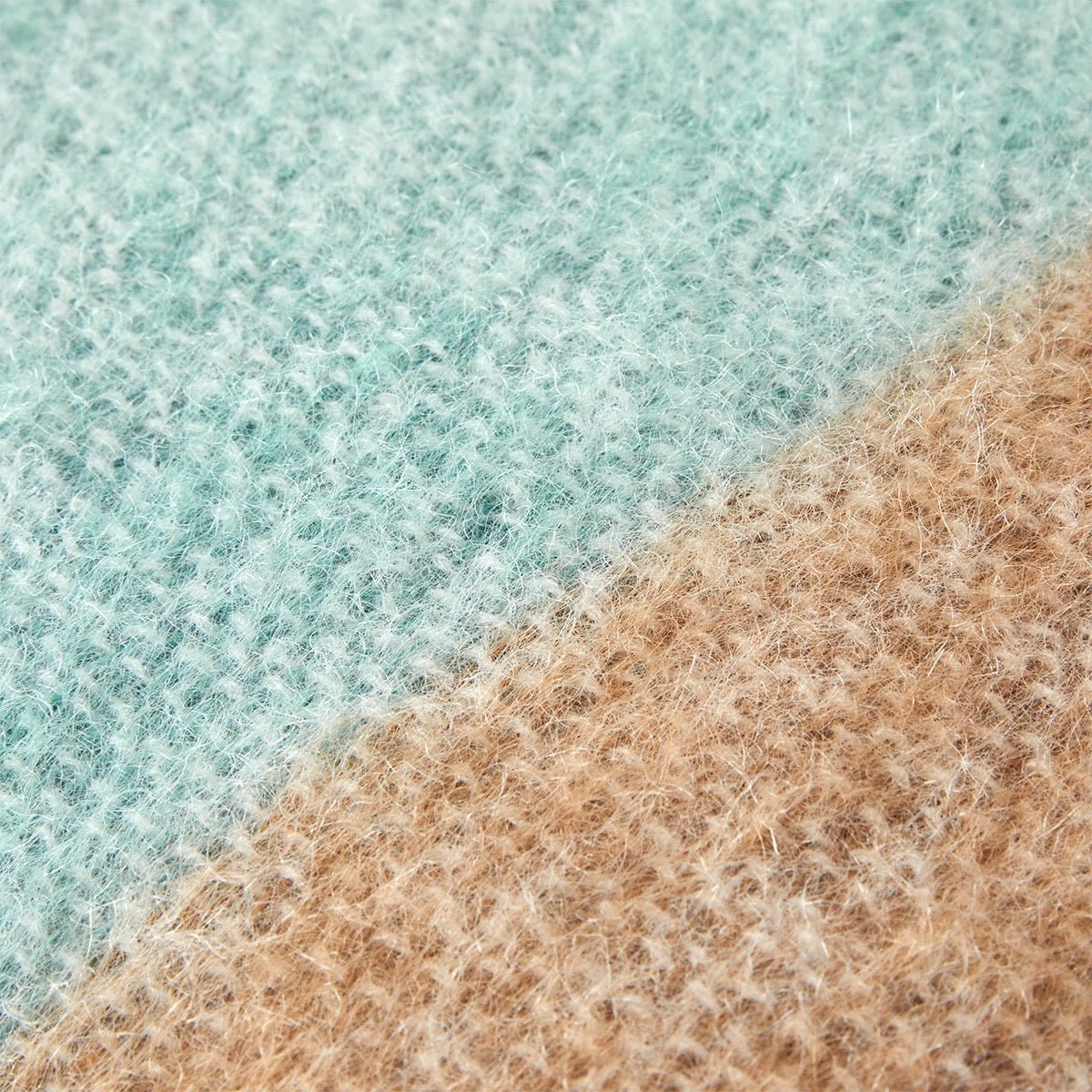 Detail of Mohair Wool Counterpane Panorama Yves Delorme