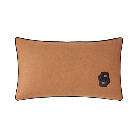 Hugo Boss Double B Rosewood Decorative Pillow by Yves Delorme