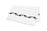 Daphne Charcoal Flat Sheet | Matouk at Fig Linens