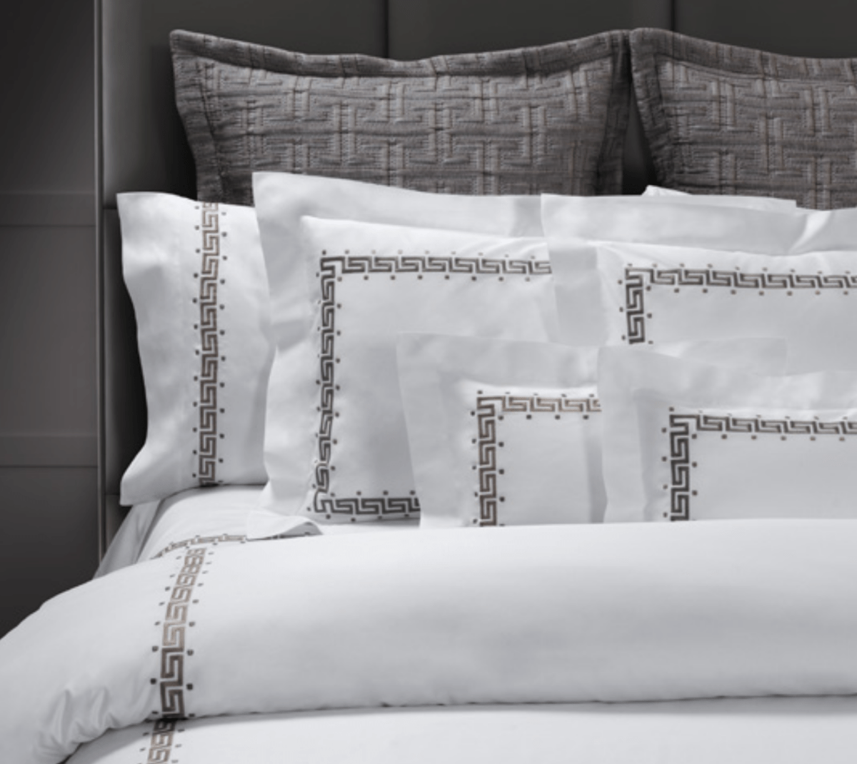 Dea Fine Linens - Etruria Embroidered Bedding