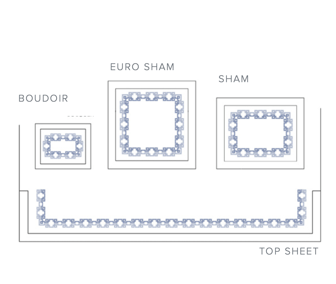 Carrara Embroidered Bedding - Layout 1 -Dea Fine Linens