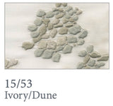 Dea Linens Ibla Embroidery Swatch - Custom Bedding - Dune 53 - Fig Linens and Home