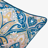 Corner Detail of Decorative Pillow - Dandy Silk Pillow by Yves Delorme at Fig Linens and Home