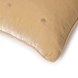 Decorative Pillow - Corner Detail of Dune Cocon Yves Delorme Throw Pillow