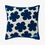 Back K Hanadot Navy Decorative Pillow by Kenzo Paris at Fig Linens and Home