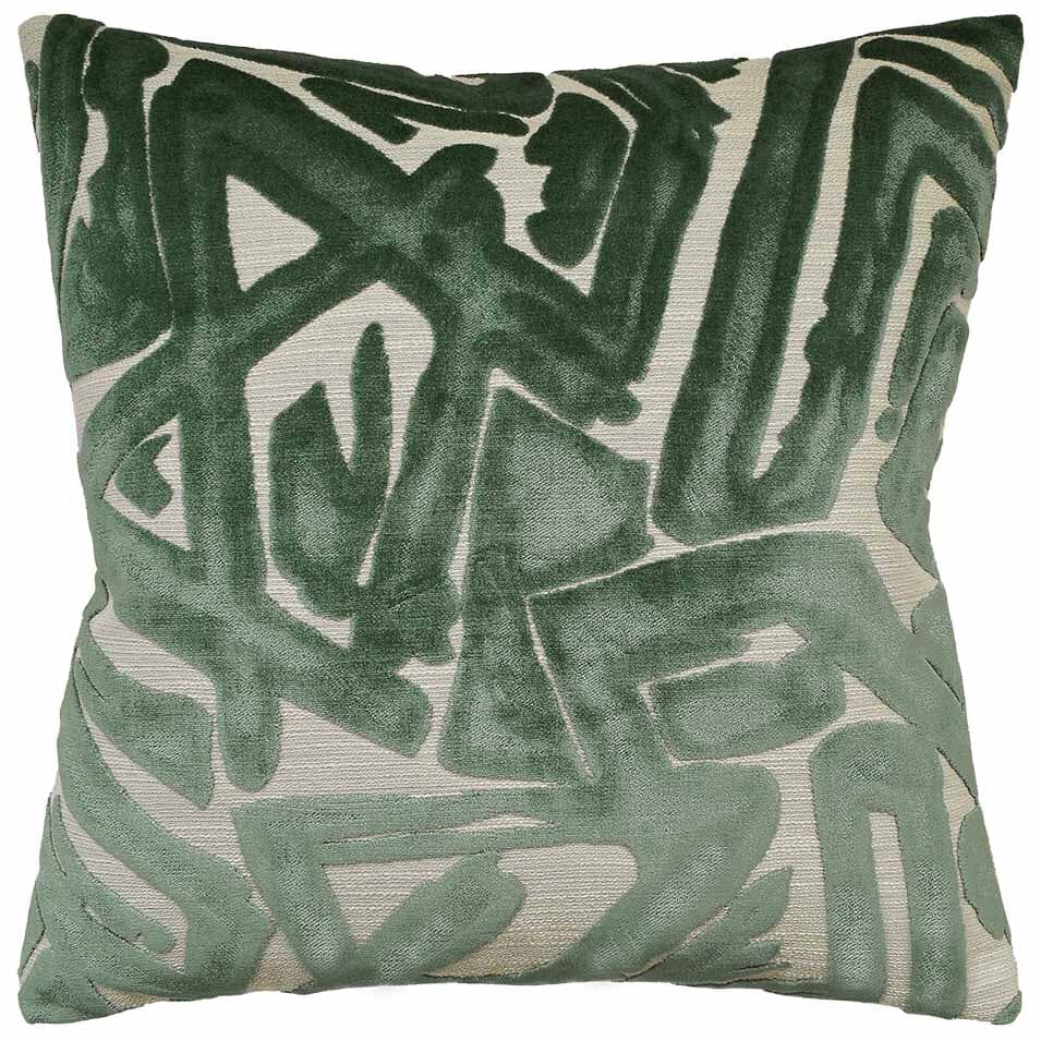 Depiction Pine - Throw Pillow by Ryan Studio