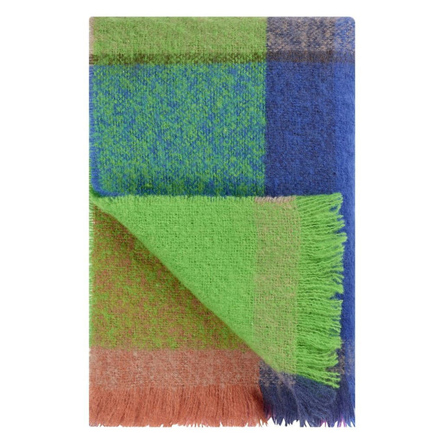 Varanasi Fuchsia Mohair Throw by Designers Guild | Fig Linens