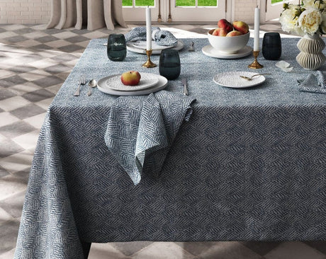 Matouk Schumacher Table Linens - Duma Diamond Napkins, Placemats, Tablecloths at Fig Linens