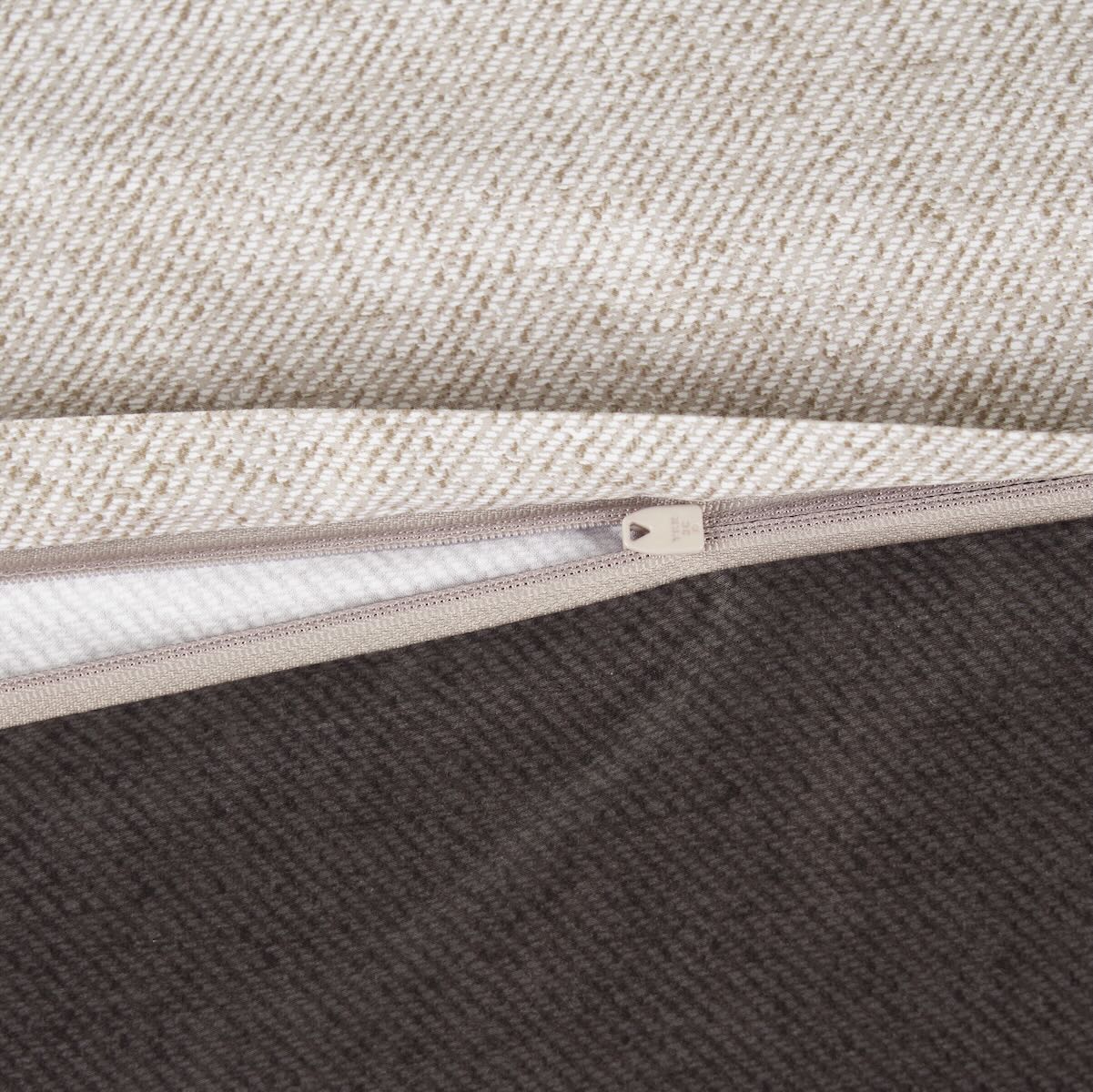 Zipper Closure on Duvet - Hugo Boss Carlow Bedding by Yves Delorme at Fig Linens and Home