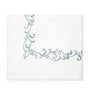 Fig Linens - Griante White and Storm Duvet by Sferra