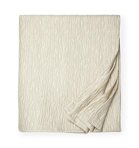 King Bedspread - Ondate Coverlet Dark Khaki - Sferra Sale