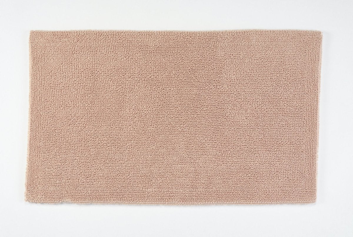 Fig Linens - Abyss & Habidecor Bay Bath Rug - Blush