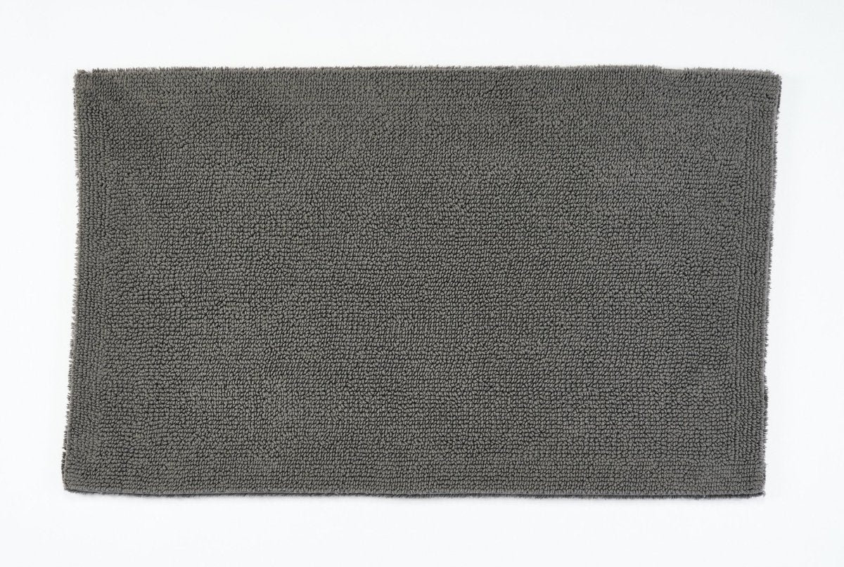 Fig Linens - Abyss & Habidecor Bay Bath Rug - Gris