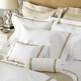 Lowell Champagne Bedding by Matouk - Fig Linens and Home