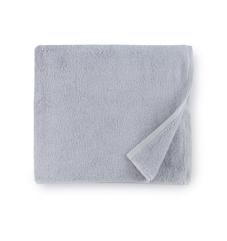 Fig Linens - Sarma by Sferra - Turkish Cotton bath towels - Glacier gray towel