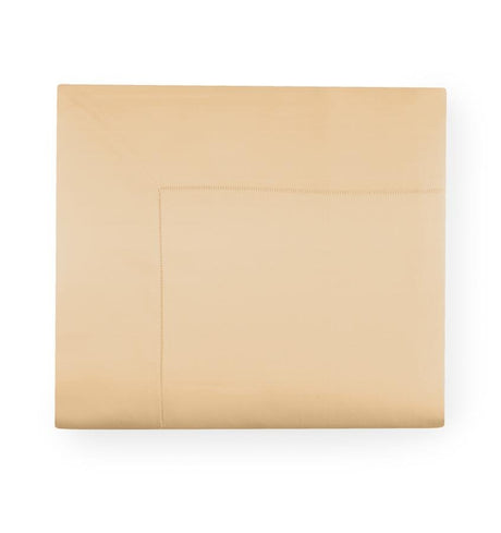 Fig Linens - Giotto Collection Sheeting by Sferra - Honey flat sheet