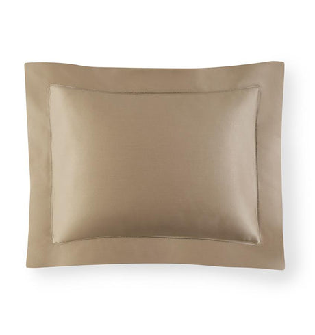 Fig Linens - Sferra - Giotto Bedding dark khaki sham