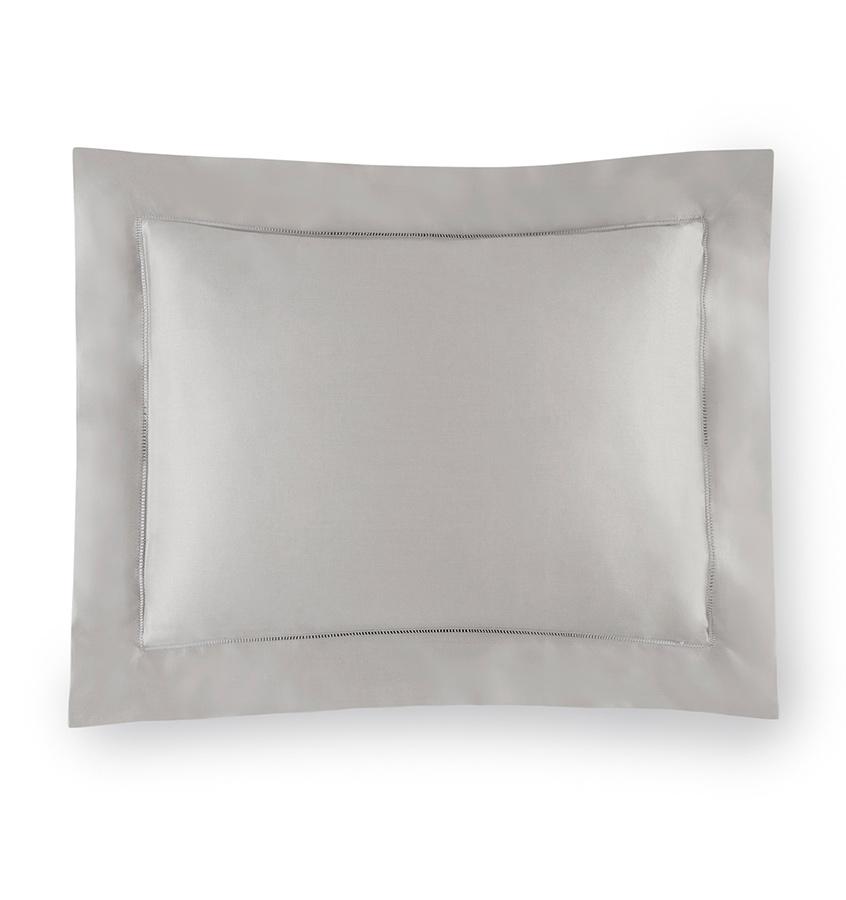 Fig Linens - Sferra - Giotto Bedding gray sham