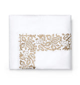 Fig Linens - Saxon Bedding Collection by Sferra - Champagne duvet cover